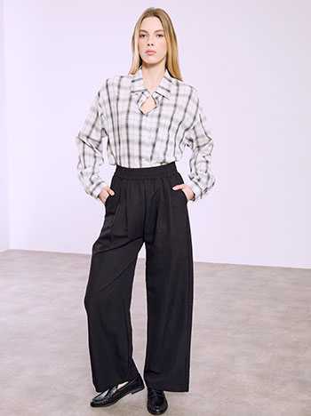 Παντελόνα με πιέτες SQ7562.1888+1