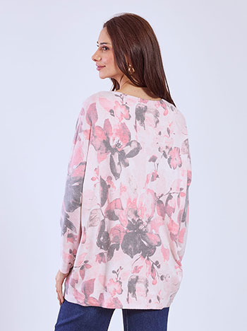 Μπλούζα με σχέδια λουλούδια SQ7568.4017+3 φωτογραφία