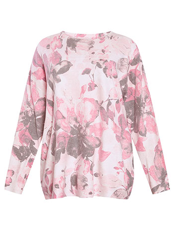 Μπλούζα με σχέδια λουλούδια SQ7568.4017+3 φωτογραφία