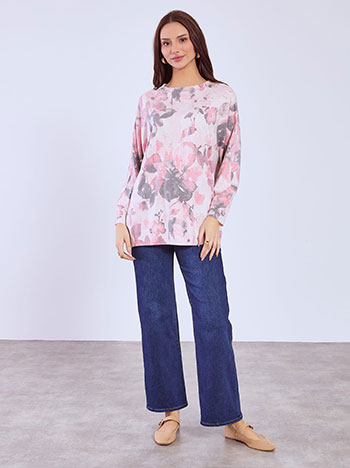 Μπλούζα με σχέδια λουλούδια SQ7568.4017+3 φωτογραφία