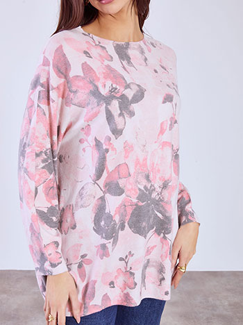 Μπλούζα με σχέδια λουλούδια SQ7568.4017+3 φωτογραφία