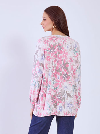 Μπλούζα με λουλούδια SQ7568.4024+3 φωτογραφία