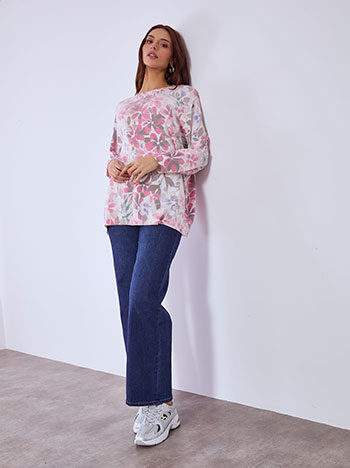 Μπλούζα με λουλούδια SQ7568.4024+3 φωτογραφία