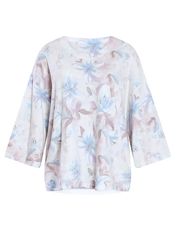 Μπλούζα φλοράλ SQ7568.4028+2 φωτογραφία