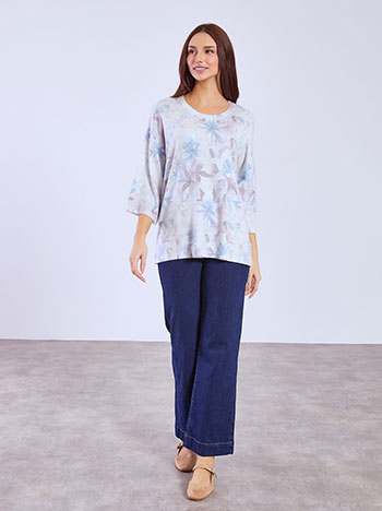 Μπλούζα φλοράλ SQ7568.4028+2 φωτογραφία