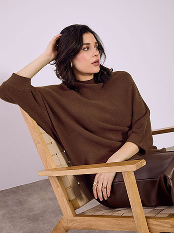 Πουλόβερ με τρία τέταρτα μανίκι SQ7568.4200+4