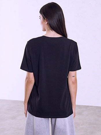 T-shirt με στάμπα πορτοκάλια SQ7568.4237+2