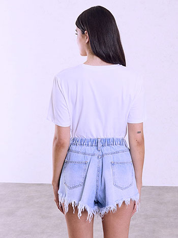 T-shirt με στάμπα πορτοκάλια SQ7568.4237+1