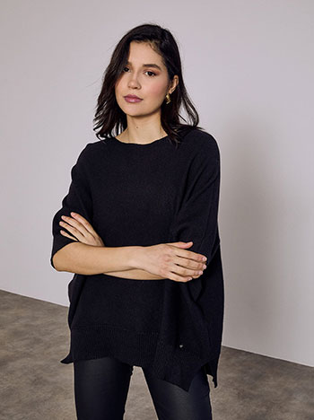 Πουλόβερ με ανοίγματα στο πλάι SQ7568.4345+1