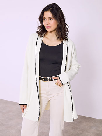 Ζακέτα με κεντητή λεπτομέρεια SQ7568.5081+6