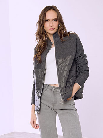 Ζακέτα με καπιτονέ λεπτομέρεια SQ7568.5124+2