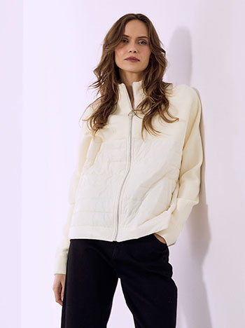 Ζακέτα με καπιτονέ λεπτομέρεια SQ7568.5124+3