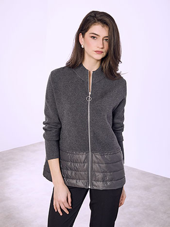 Ζακέτα με καπιτονέ τελείωμα SQ7568.5125+2