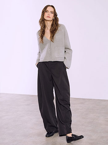 Ζακέτα πλεκτή με τσέπες SQ7568.5242+1