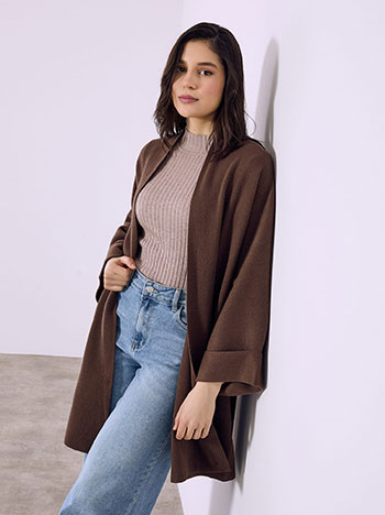 Ζακέτα με γυριστό μανίκι SQ7568.5623+4