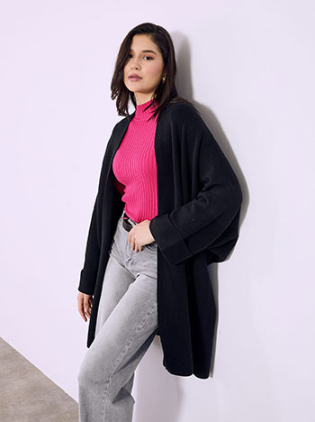 Ζακέτα με γυριστό μανίκι SQ7568.5623+1