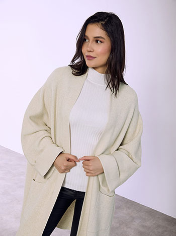 Ζακέτα με γυριστό μανίκι SQ7568.5623+5