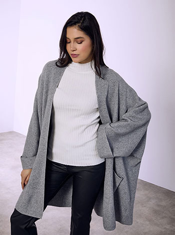 Ζακέτα με γυριστό μανίκι SQ7568.5623+2