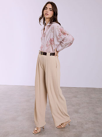 Παντελόνι με ανάγλυφο ύφασμα SQ7569.1852+3