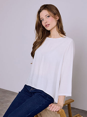 Μπλούζα με όψη τσαλακωμένου SQ7569.4517+3