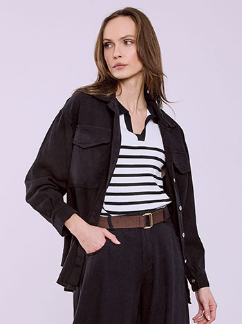 Μπουφάν τζιν βαμβακερό SQ7569.6762+1