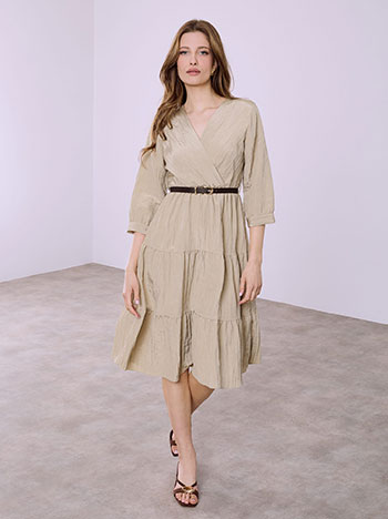 Φόρεμα με ανάγλυφη υφή SQ7569.8447+3