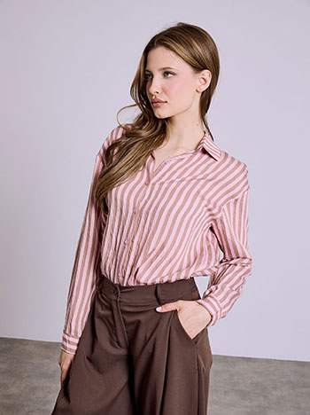 Πουκάμισο με ρίγες SQ7570.3731+4