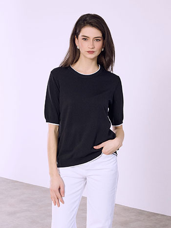 Μπλούζα με ριπ λεπτομέρειες SQ7572.4817+1