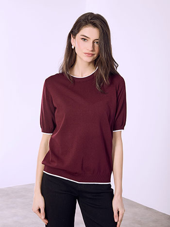 Μπλούζα με ριπ λεπτομέρειες SQ7572.4817+4