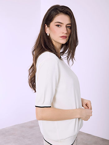 Μπλούζα με ριπ λεπτομέρειες SQ7572.4817+2