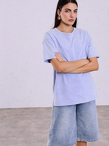 T-shirt tie dye με βαμβάκι SQ7577.4617+1