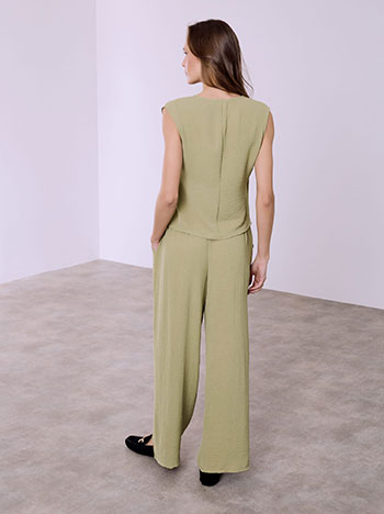 Σετ κρουαζέ τοπ και παντελόνα SQ7578.0025+2