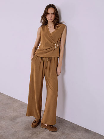 Σετ κρουαζέ τοπ και παντελόνα SQ7578.0025+1