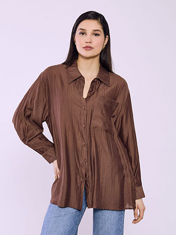 Πουκάμισο μακρύ με τσέπη SQ7578.3810+4