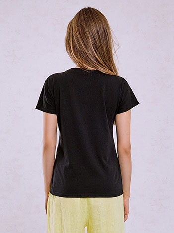 T-shirt με στάμπα πεταλούδες SQ7578.4335+1
