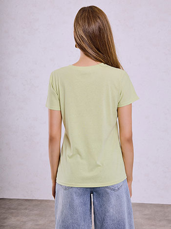 T-shirt με στάμπα πεταλούδες SQ7578.4335+5