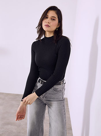 Πουλόβερ ριπ ελαστικό SQ7579.4723+1