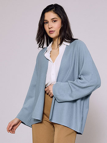 Ζακέτα μονόχρωμη SQ7583.5067+5