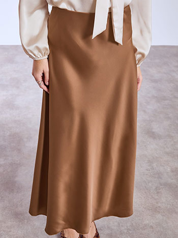 Φούστα σατέν μίντι SQ7584.2812+2 φωτογραφία