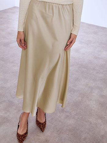 Φούστα σατέν μίντι SQ7584.2812+4 φωτογραφία