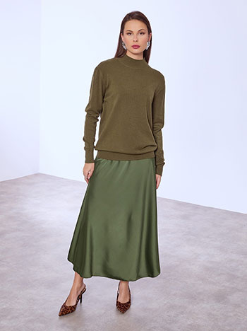 Φούστα σατέν μίντι SQ7584.2812+6 φωτογραφία