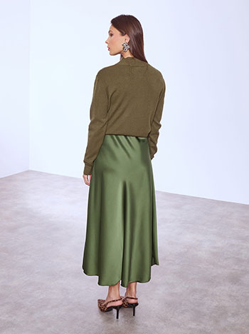 Φούστα σατέν μίντι SQ7584.2812+6 φωτογραφία