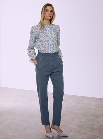 Παντελόνι ψηλόμεσο με τσέπες SQ7587.1393+9