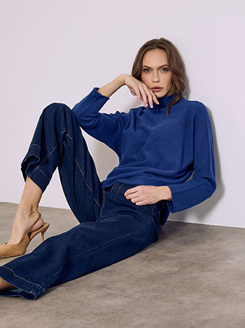 Πουλόβερ με απαλή υφή SQ7587.4070+5