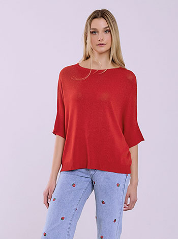 Μπλούζα με λεπτή πλέξη SQ7587.4081+2