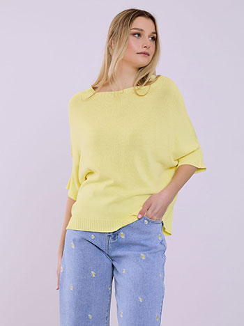 Μπλούζα με λεπτή πλέξη SQ7587.4081+1