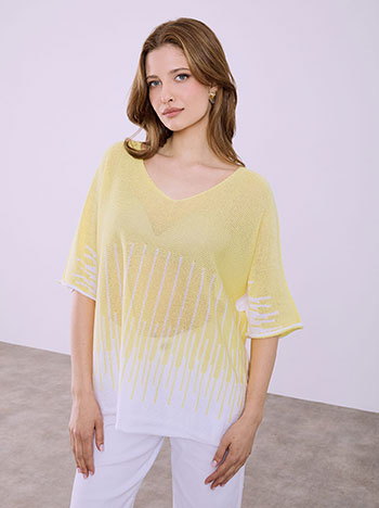 Μπλούζα πλεκτή oversized SQ7587.4128+2