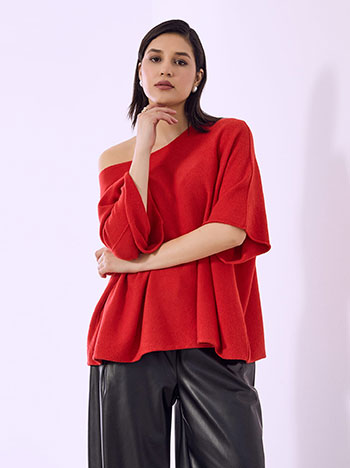 Πουλόβερ με τρία τέταρτα μανίκι SQ7587.4205+5