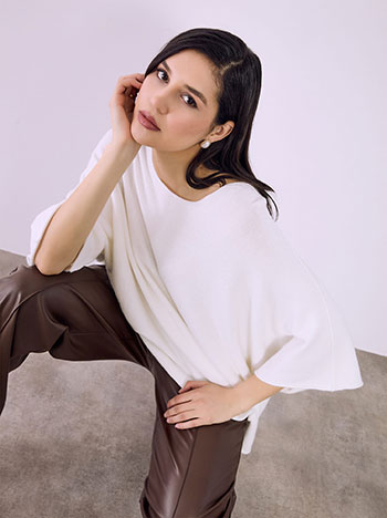 Πουλόβερ με τρία τέταρτα μανίκι SQ7587.4205+2