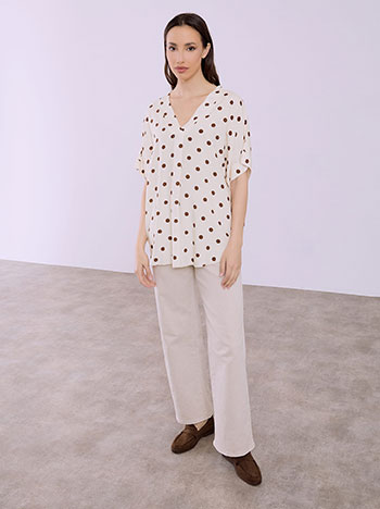 Μπλούζα με πουά SQ7587.4579+3